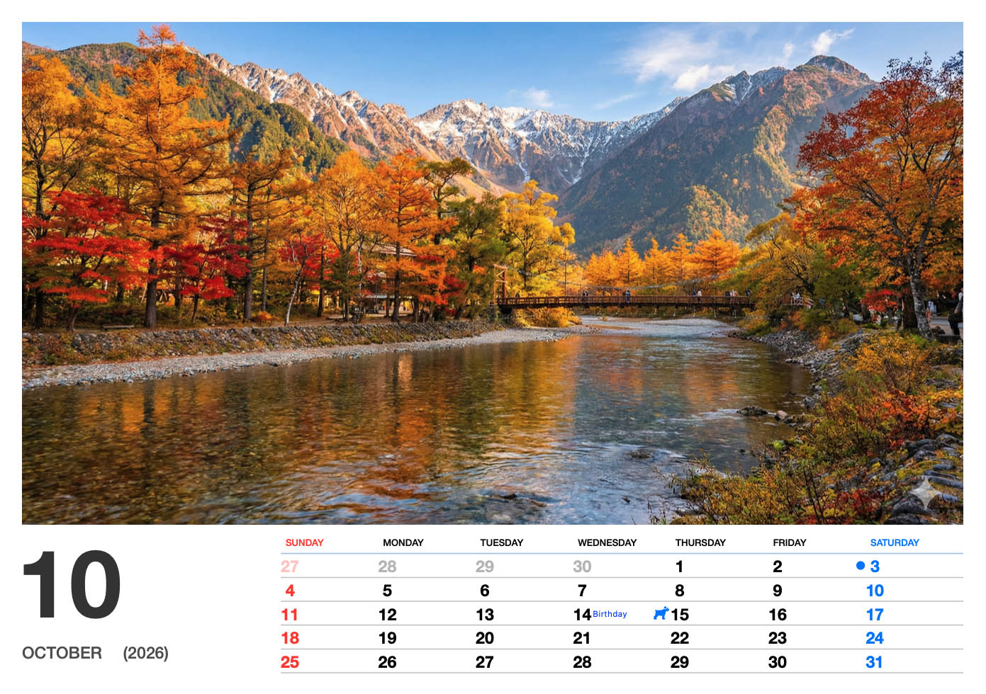 Landscape photo sample